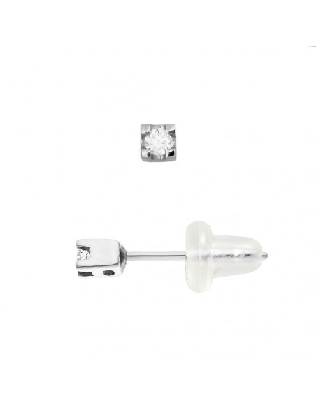 Parure Silver Diamond