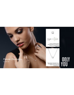 Parure Silver Diamond