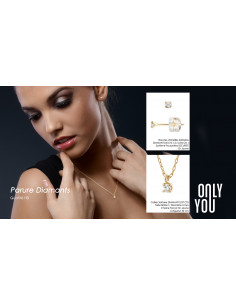 Parure Silver Diamond